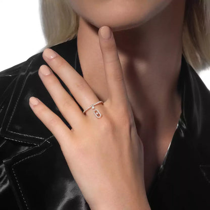 [Glow Jewelry]Move Uno Diamond Ring