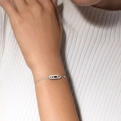 [Glow Jewelry]Baby Move Diamond Bracelet