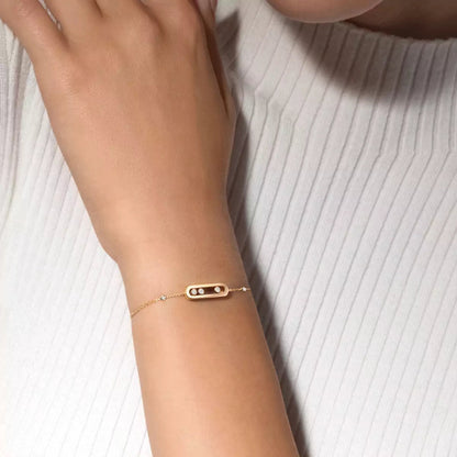 [Glow Jewelry]Baby Move Diamond Bracelet