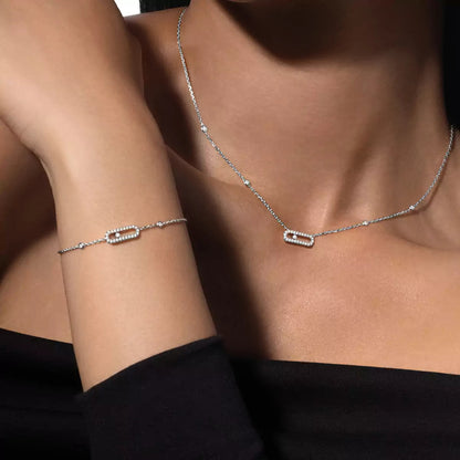 [Glow Jewelry]Diamond Necklace Move Uno