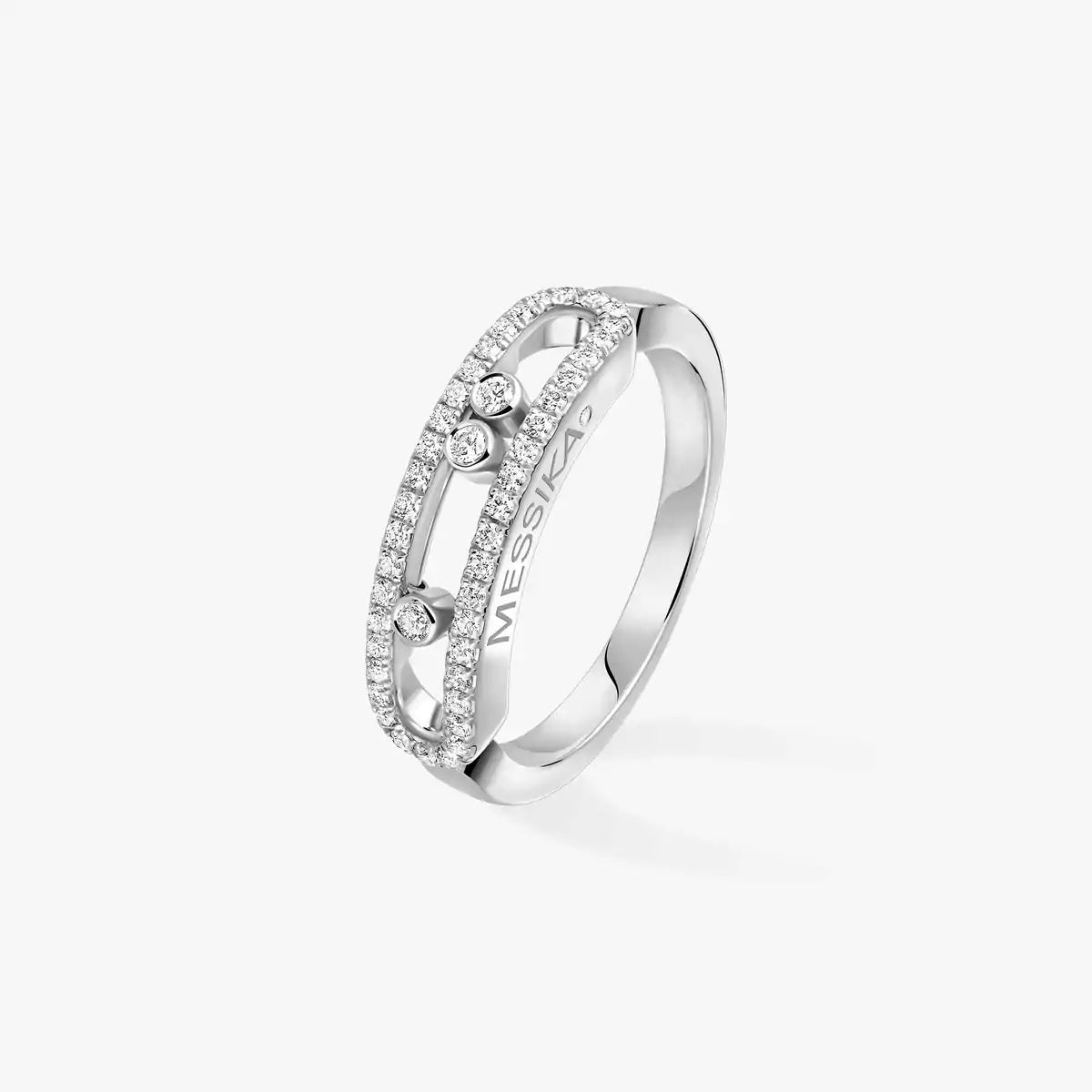 [Glow Jewelry] Baby Move Gold Diamond Pave_ Ring