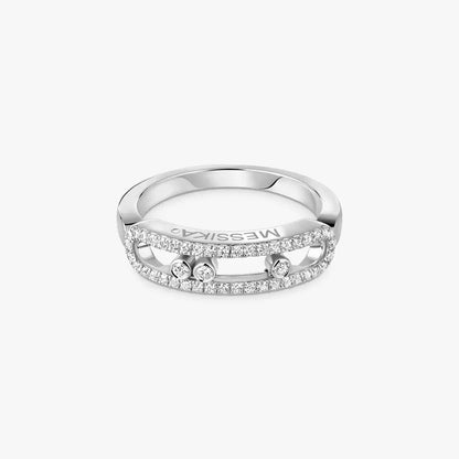 [Glow Jewelry] Baby Move Gold Diamond Pave_ Ring