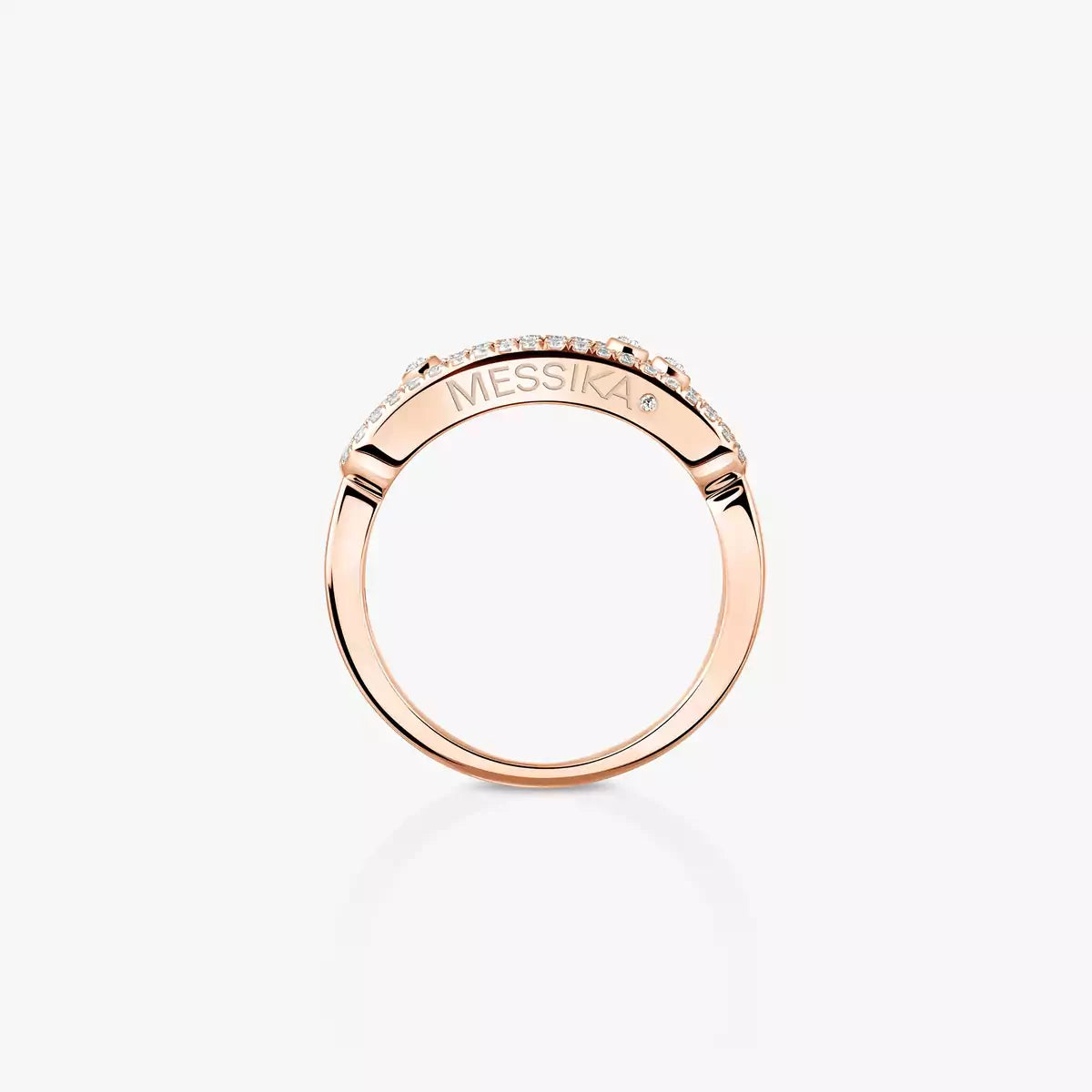 [Glow Jewelry] Baby Move Gold Diamond Pave_ Ring