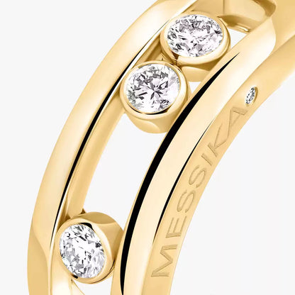 [Glow Jewelry] MoveGold Diamond Ring