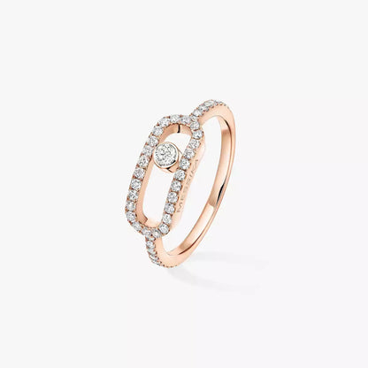 [Glow Jewelry]Move Uno Diamond Ring in Gold