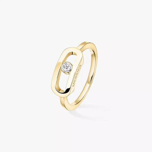 [Glow Jewelry]Move Uno Diamond Ring in Gold
