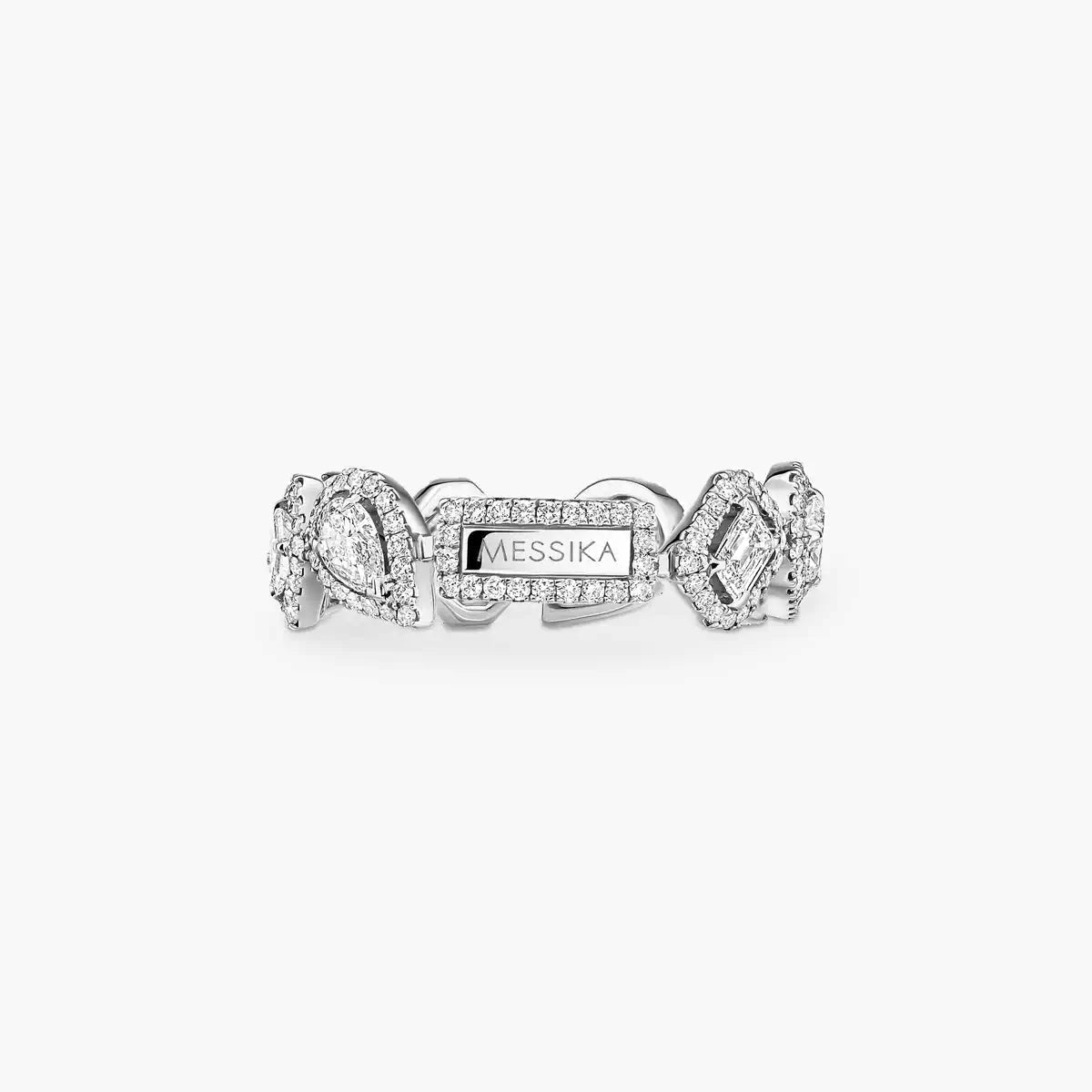 [Glow Jewelry]Diamond Wedding Ring My Twin