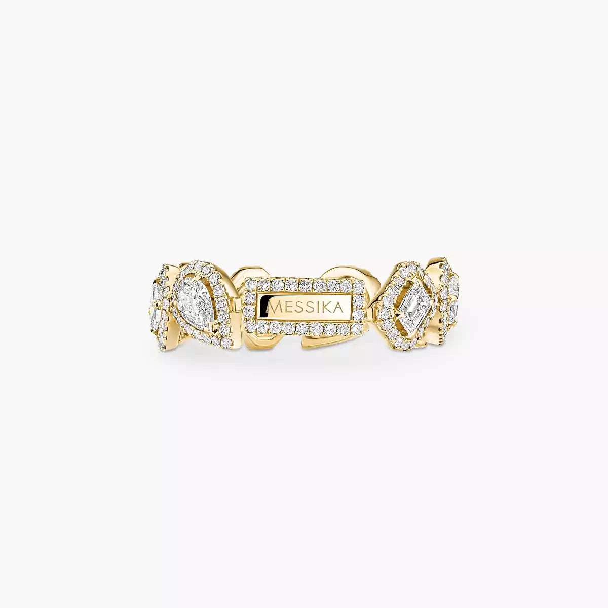 [Glow Jewelry]Diamond Wedding Ring My Twin
