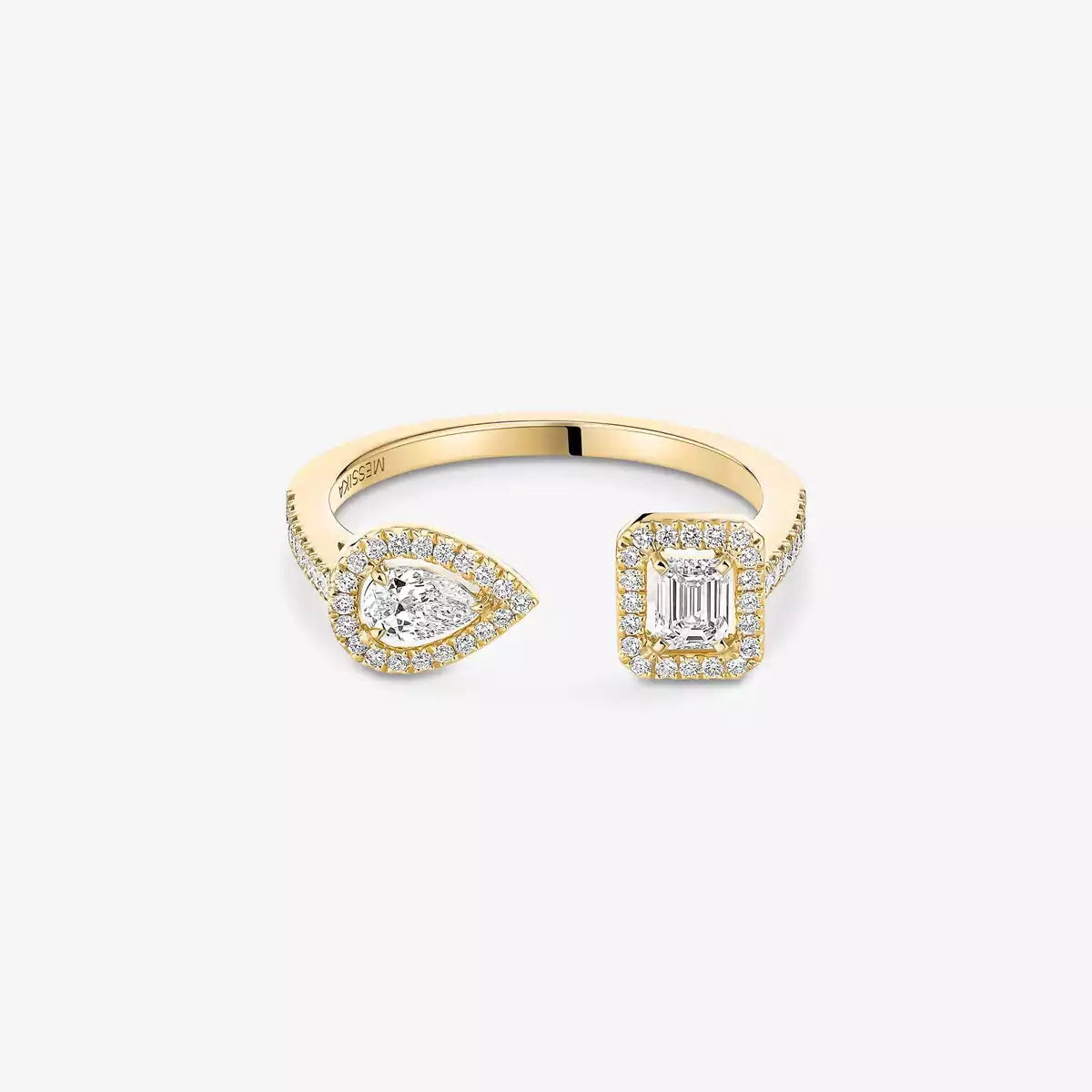 [Glow Jewelry]My Twin Toi Gold Diamond Ring