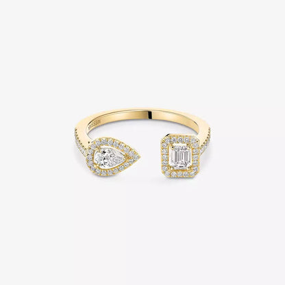 [Glow Jewelry]My Twin Toi Gold Diamond Ring