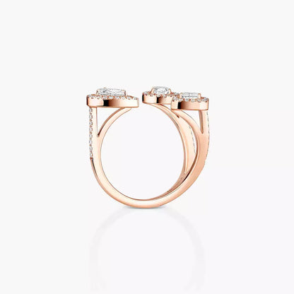[[Glow Jewelry] Diamond Ring 0,25ct My Twin Trilogy