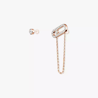 [Glow Jewelry]Move Uno Diamond Earrings