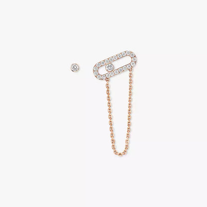 [Glow Jewelry]Move Uno Diamond Earrings