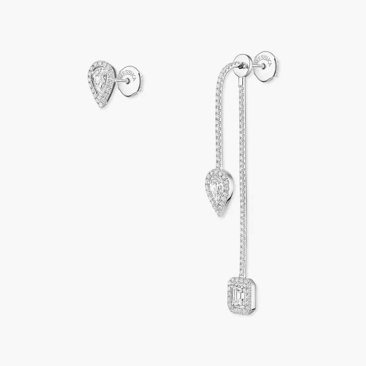 [Glow Jewelry]Diamond Drop Earrings My Twin