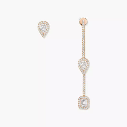 [Glow Jewelry]Diamond Drop Earrings My Twin