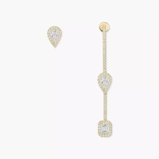 [Glow Jewelry]Diamond Drop Earrings My Twin