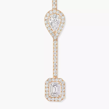 [Glow Jewelry]Diamond Drop Earrings My Twin