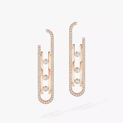 [Glow Jewelry]Diamond Pendant Earrings Move 10Th