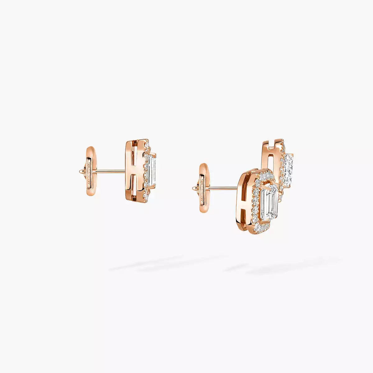 [Glow Jewelry]Diamond Earrings 0,10ct My Twin 1+2