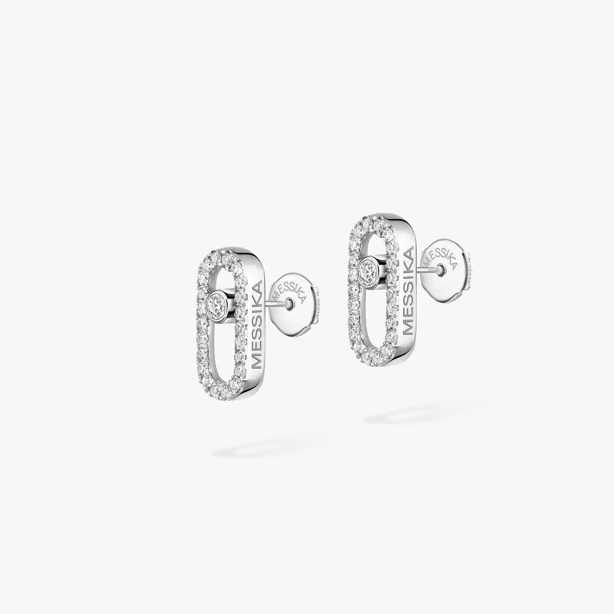 [Glow Jewelry]Move Uno Diamond Earrings