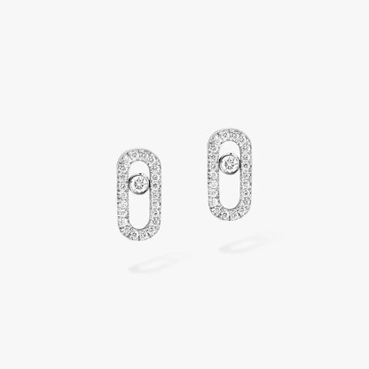 [Glow Jewelry]Move Uno Diamond Earrings