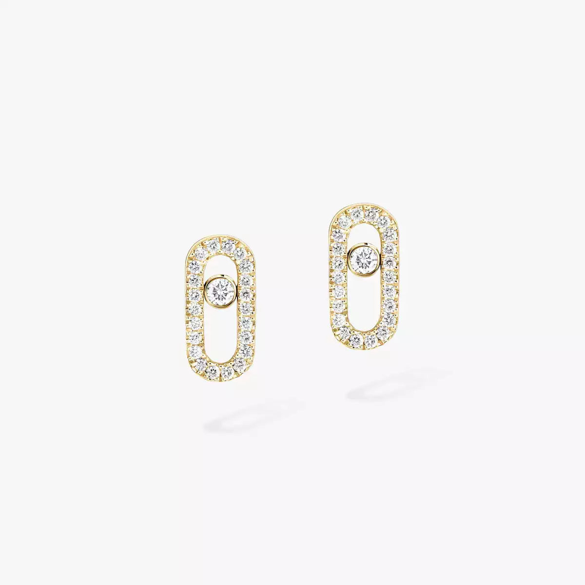 [Glow Jewelry]Move Uno Diamond Earrings