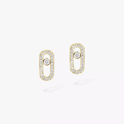 [Glow Jewelry]Move Uno Diamond Earrings