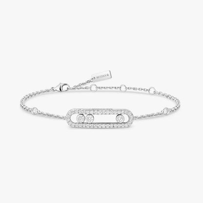 [Glow Jewelry]Pavé Baby Move Diamond Bracelet