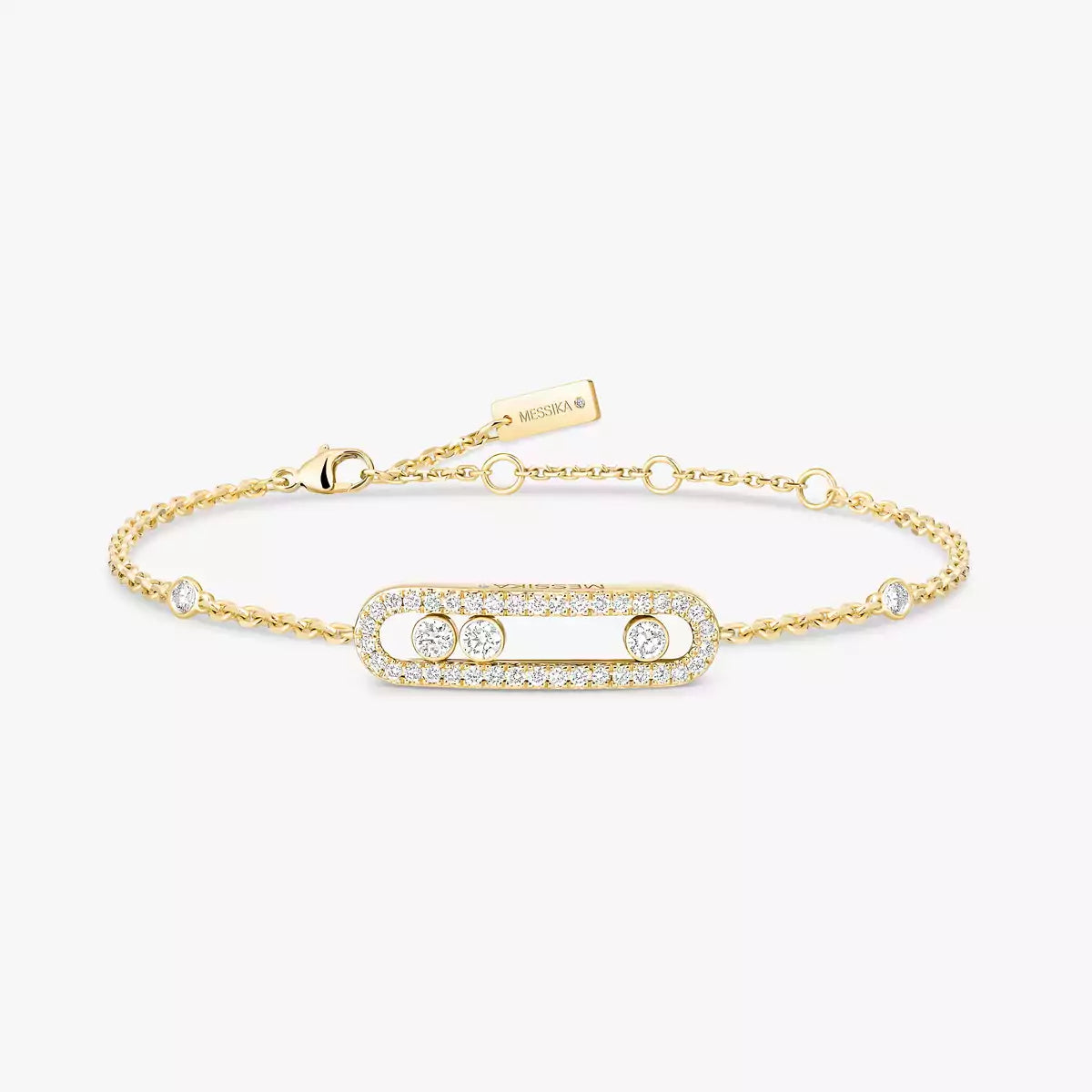 [Glow Jewelry]Pavé Baby Move Diamond Bracelet