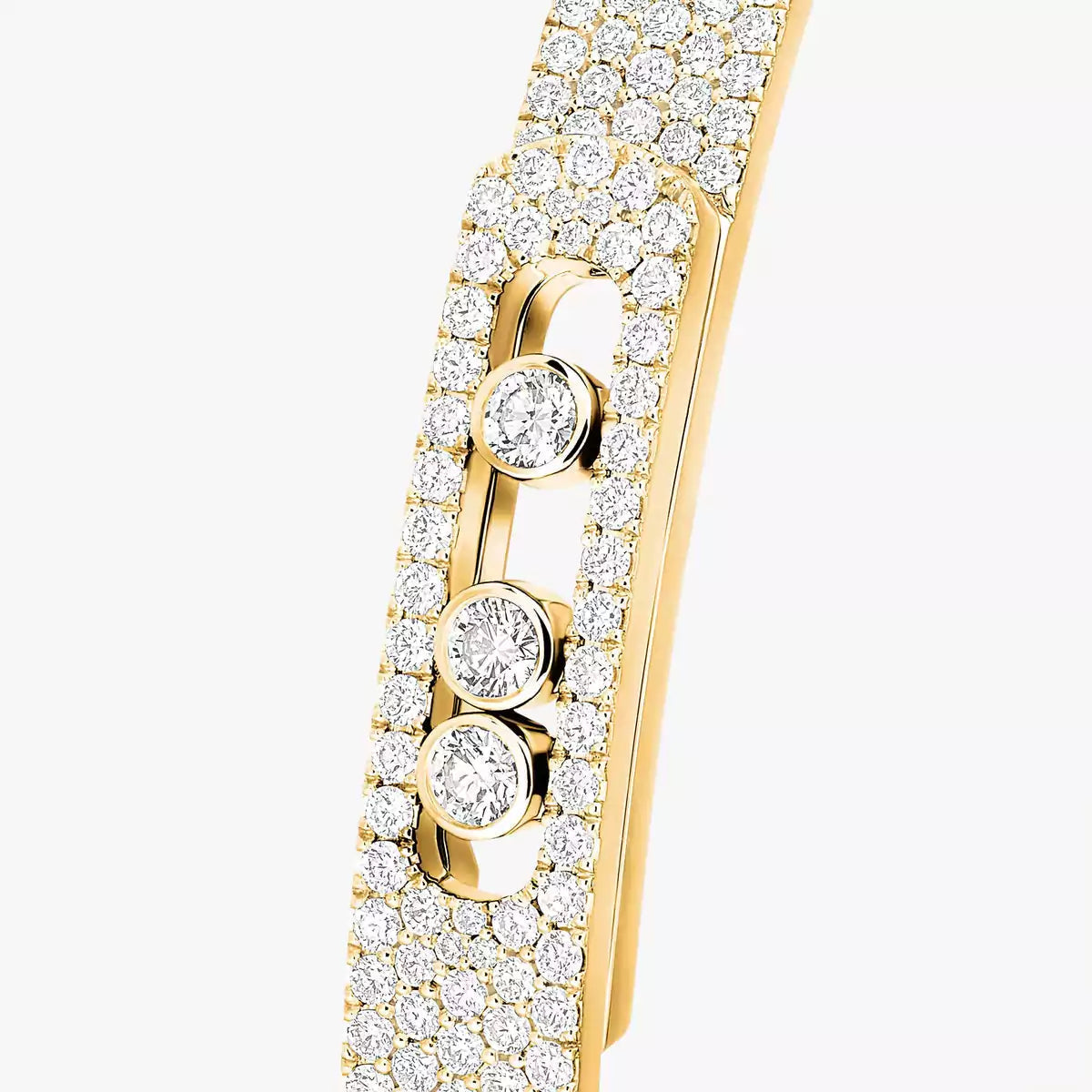 [Glow Jewelry]Move Noa Full Pavé Diamond Bangle Bracelet