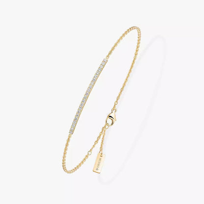 [Glow Jewelry]Diamond Thin Bangle 0.15ct My Twin Toi & Moi