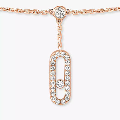 [Glow Jewelry] Move Uno pavé ankle bracelet