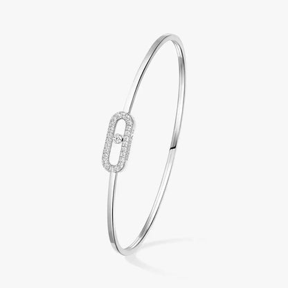[Glow Jewelry]Move Uno pavé flex bangle medium