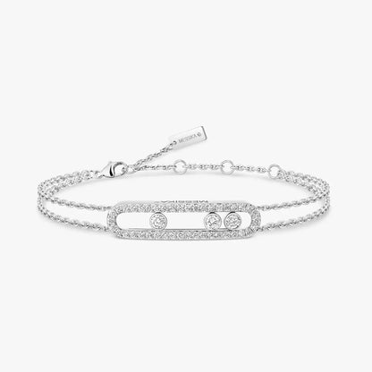 [Glow Jewelry] Move Classique pavé bracelet