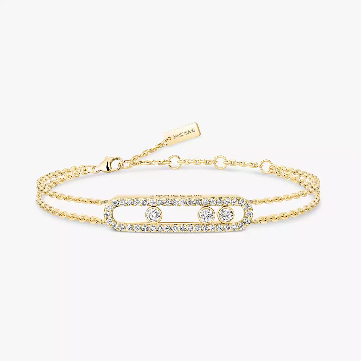 [Glow Jewelry] Move Classique pavé bracelet