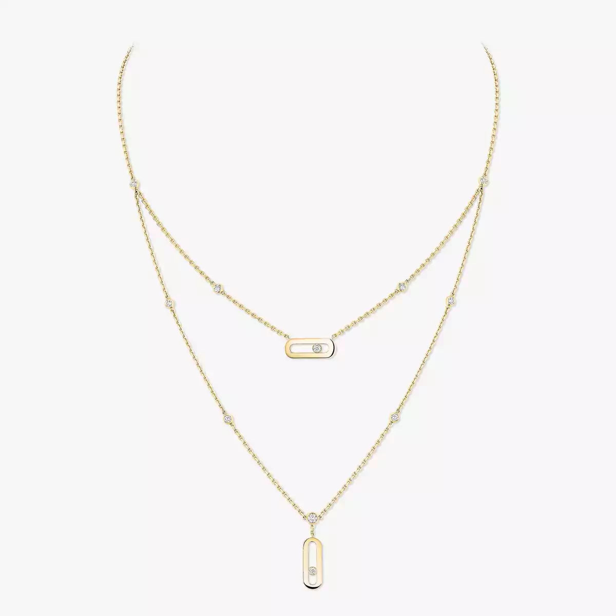 [Glow Jewelry] Move Uno Diamond Necklace