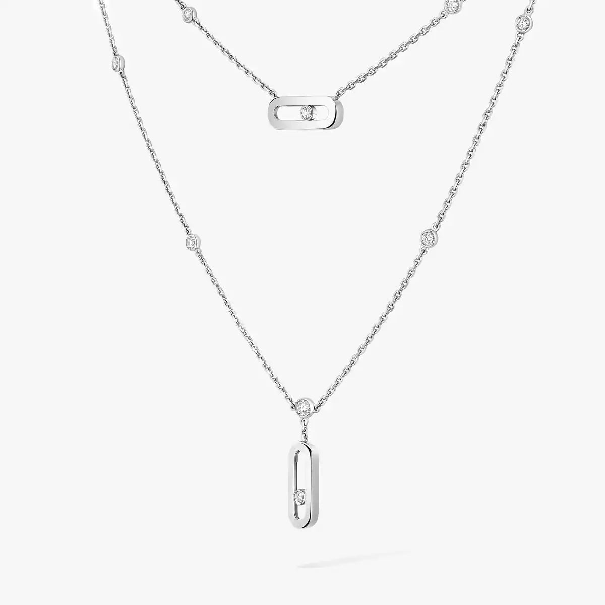 [Glow Jewelry] Move Uno Diamond Necklace