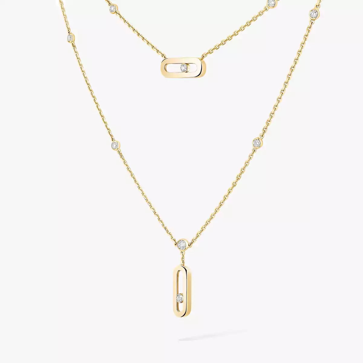 [Glow Jewelry] Move Uno Diamond Necklace