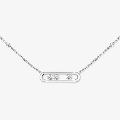 [Glow Jewelry] Baby Move Gold Diamond Necklace