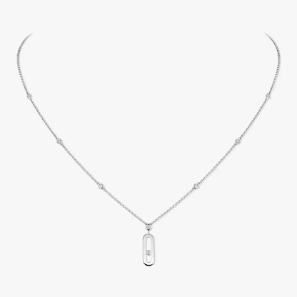 [Glow Jewelry] Move Uno Gold Diamond Long Necklace