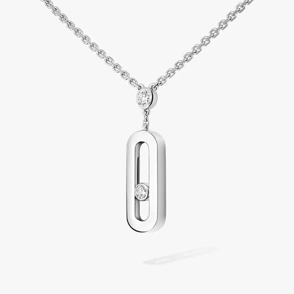 [Glow Jewelry] Move Uno Gold Diamond Long Necklace