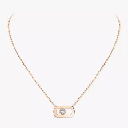[Glow Jewelry]So Move Diamond Necklace in Gold