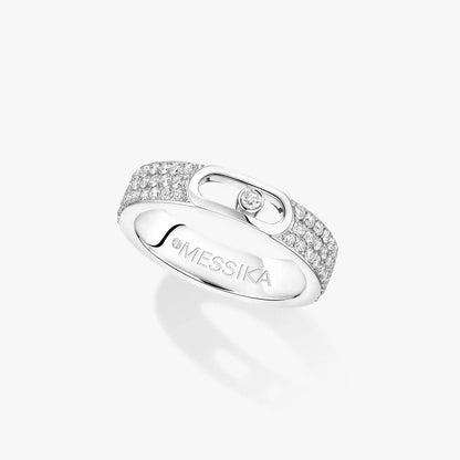 [Glow Jewelry]Move Joaillerie Pave_ Diamond Wedding Ring
