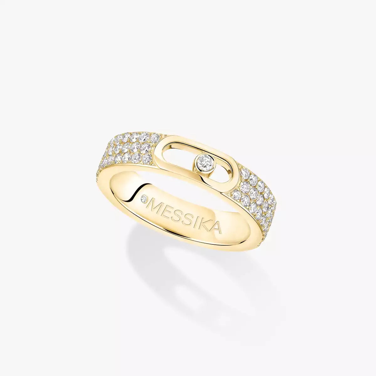 [Glow Jewelry]Move Joaillerie Pave_ Diamond Wedding Ring