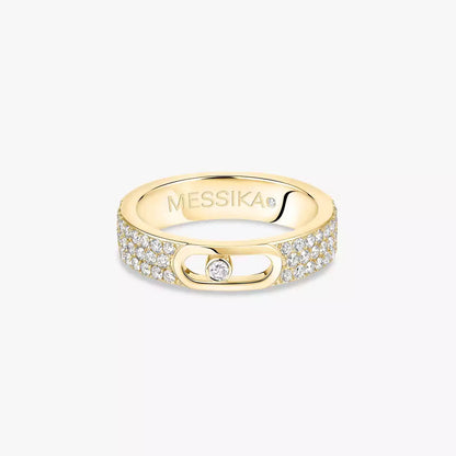 [Glow Jewelry]Move Joaillerie Pave_ Diamond Wedding Ring
