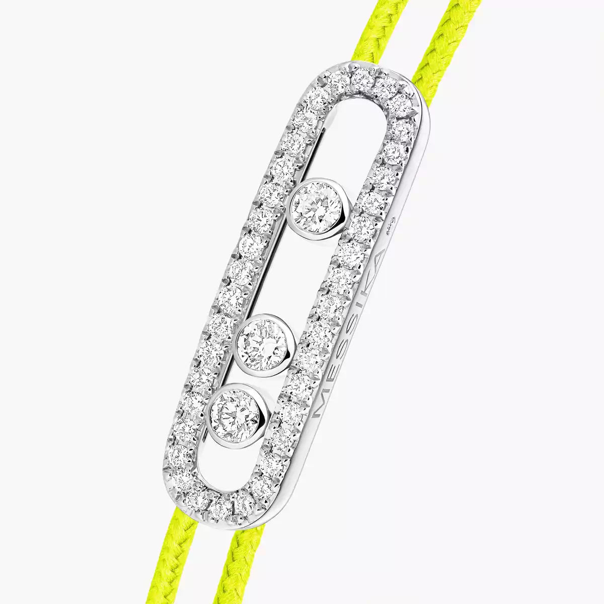 [Glow Jewelry]MK Care(s) pink cord pavé bracelet