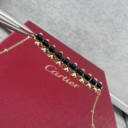 [Glow Jewelry]NEW STUD COLORED GEM PENDANT NECKLACE