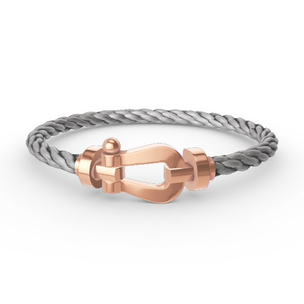[Glow Jewelry]FORCE LARGE HORSESHOE NO DIAMOND BRACELET ROSE GOLD