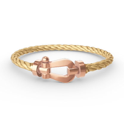 ¡®Glow Jewelry¡¯FORCE LARGE HORSESHOE NO DIAMOND BRACELET ROSE GOLD