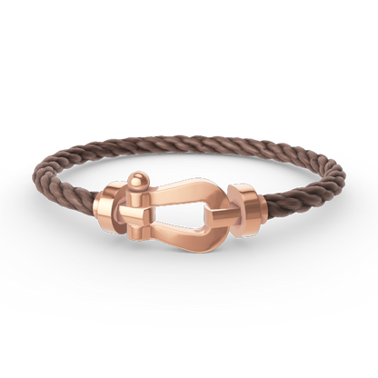 ¡®Glow Jewelry¡¯FORCE LARGE HORSESHOE NO DIAMOND BRACELET ROSE GOLD